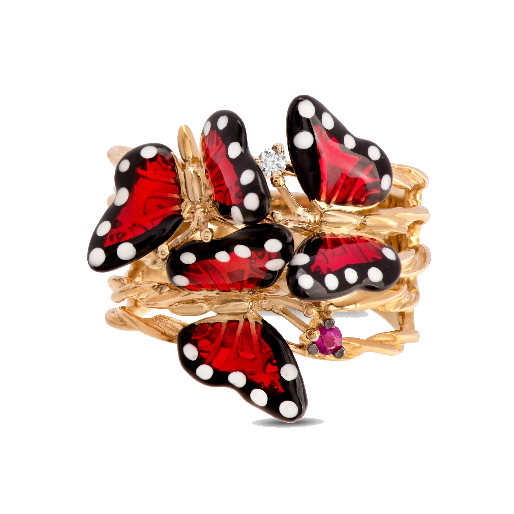 Monarch Butterfly кольцo