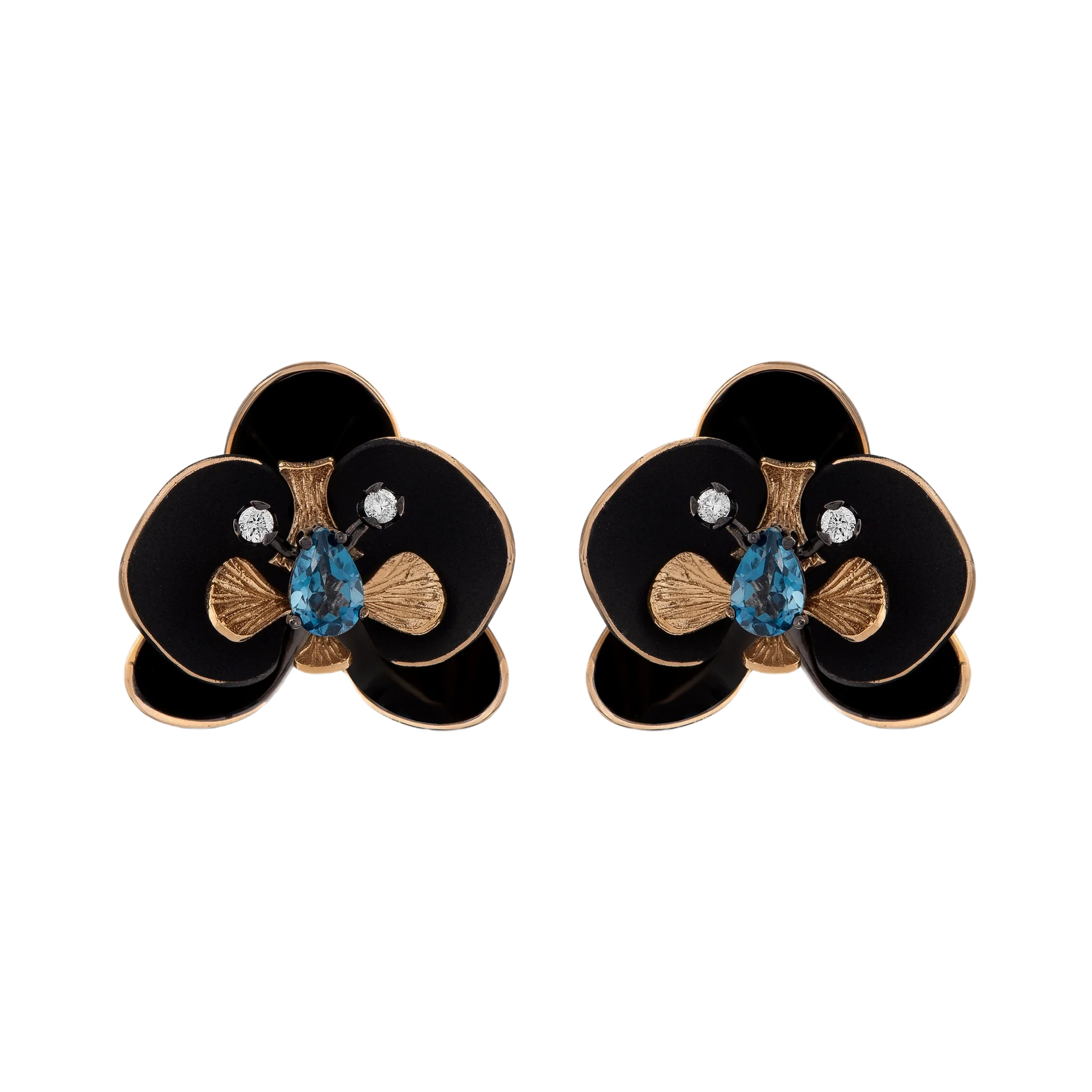 Black Orchid Серьги