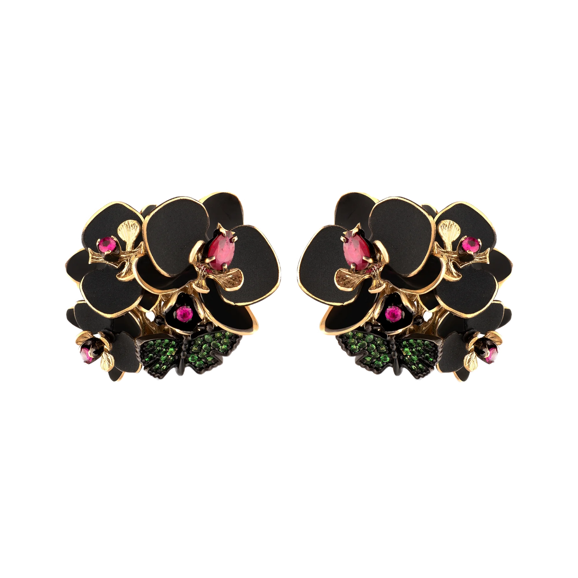 Black Orchid Серьги
