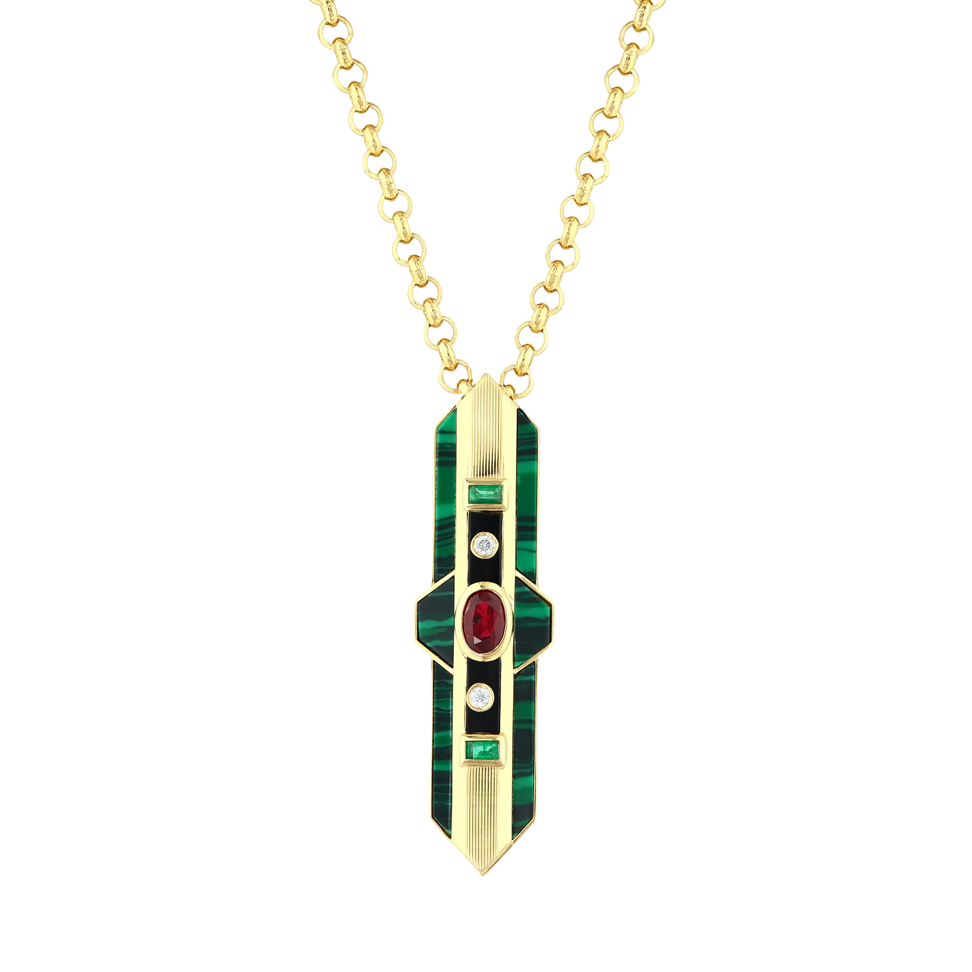 Art Deco колье