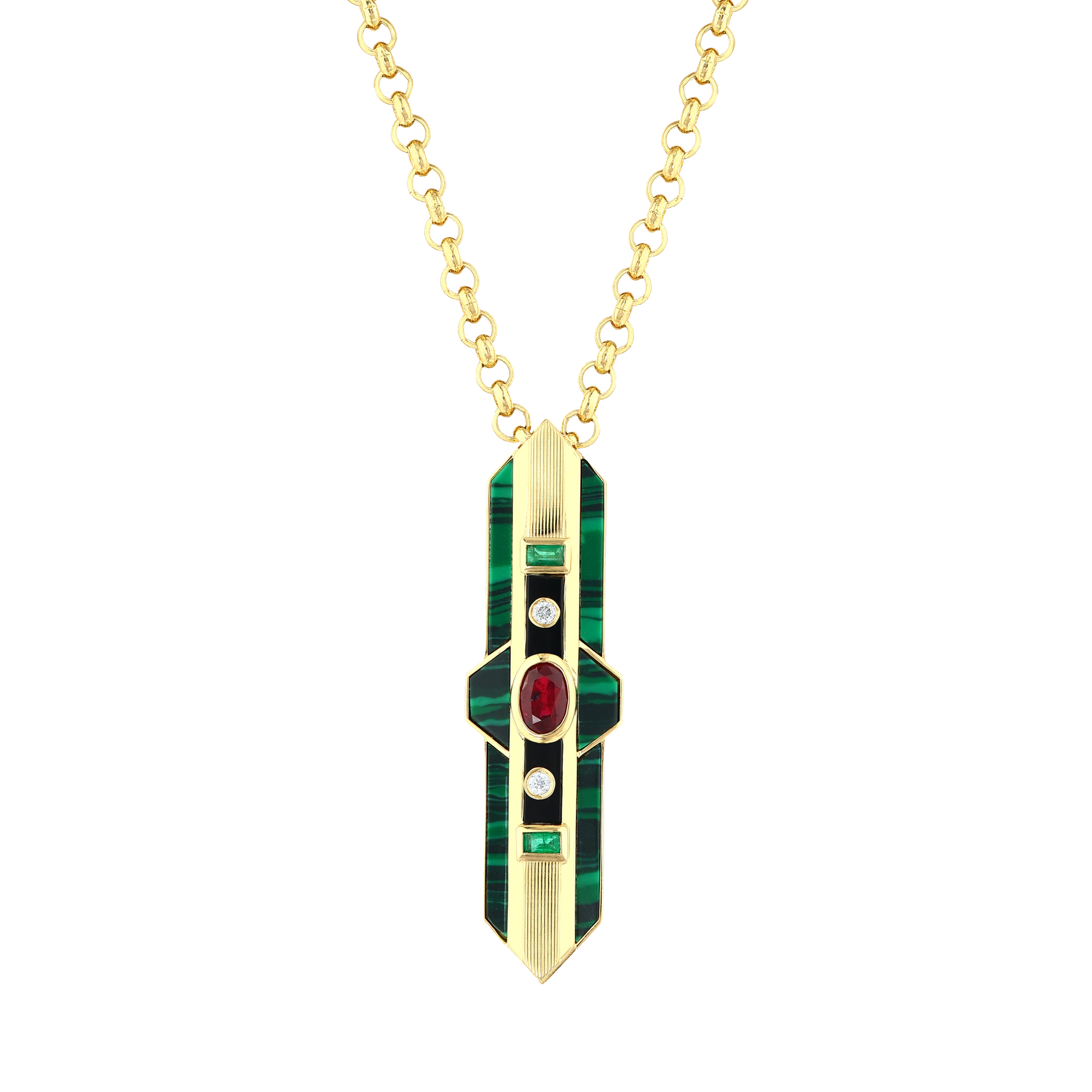 Art Deco колье