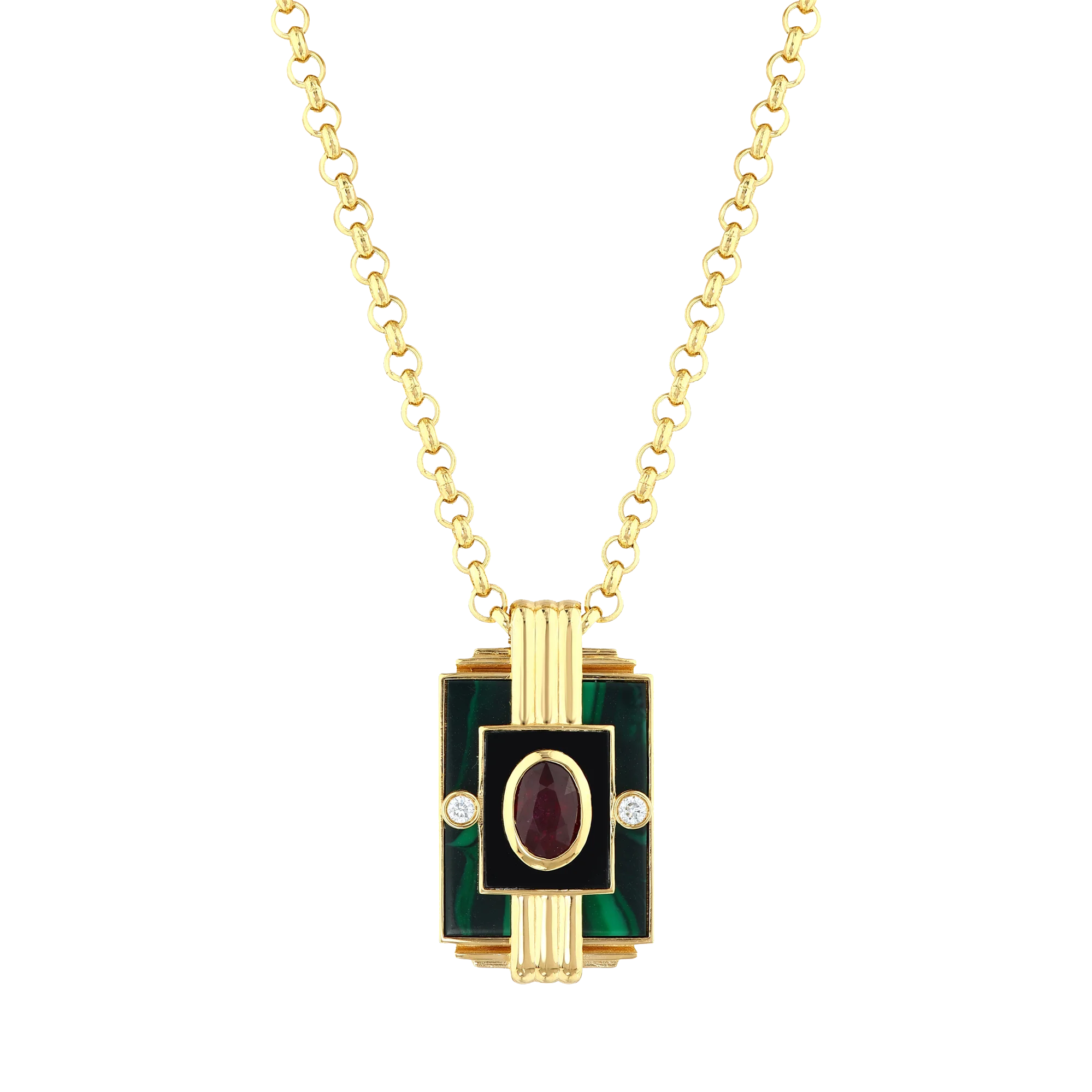 Art Deco колье